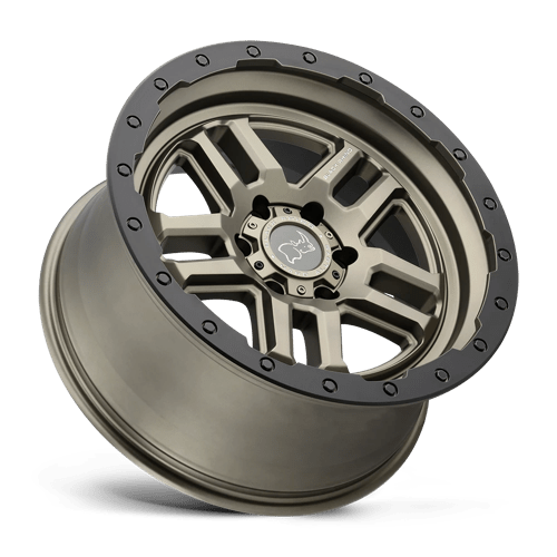 Black Rhino Barstow 20x9.5 6x135 12 87.1 Matte Bronze W / Matte Black Ring