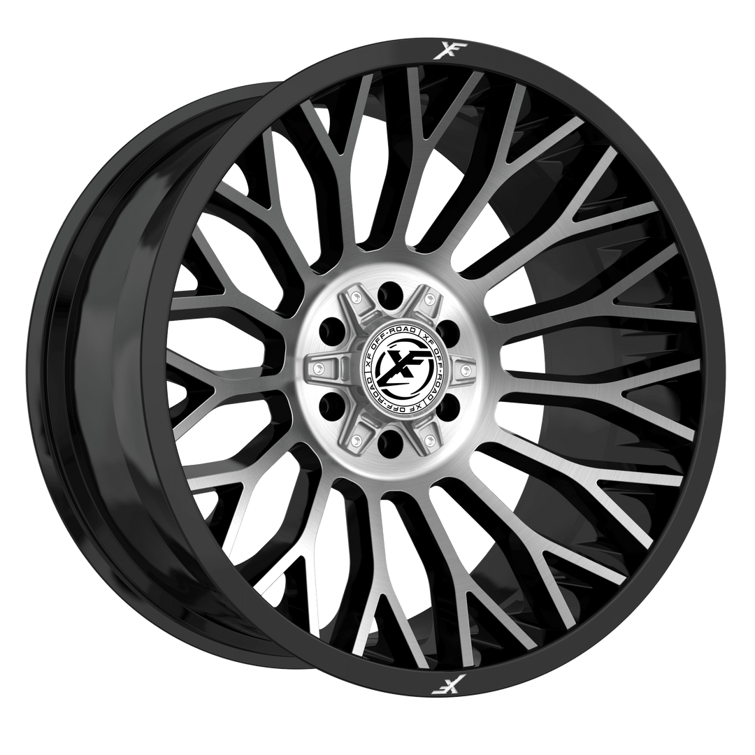 XF Offroad XF-237 20x10 5x127 / 5x139.7 -12 78.1 Titanium Dark Tint