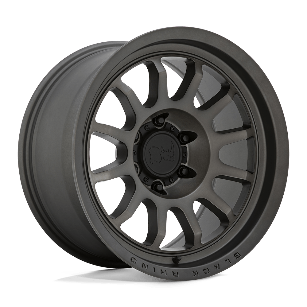 Black Rhino Rapid 17x9 6x139.7 12 112.1 Matte Brushed Gunmetal