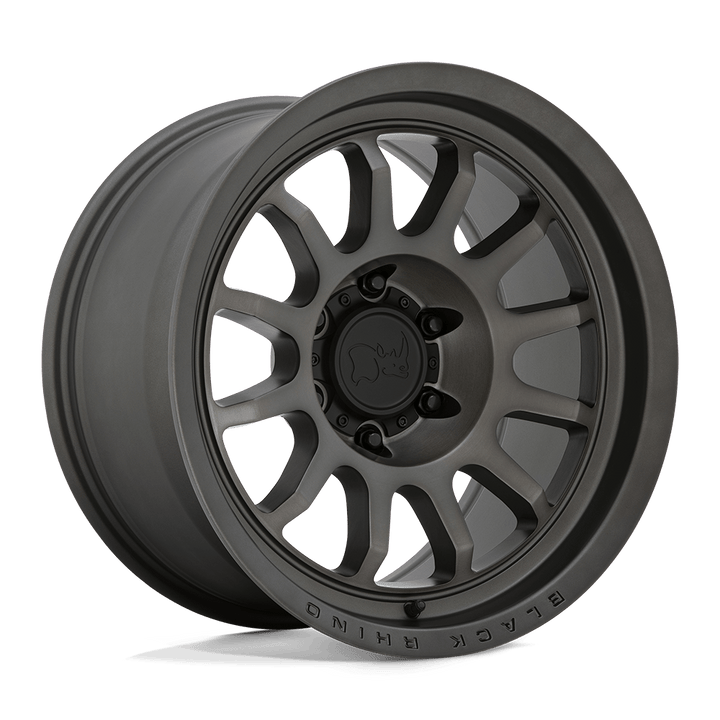Black Rhino Rapid 17x9.5 5x127 -18 71.5 Matte Brushed Gunmetal