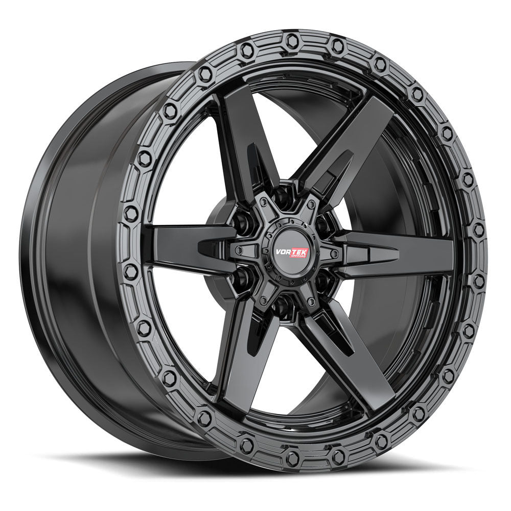 Vortek VRT-602SB 17x9 6x135 / 6x139.7 0 106.1 Satin Black