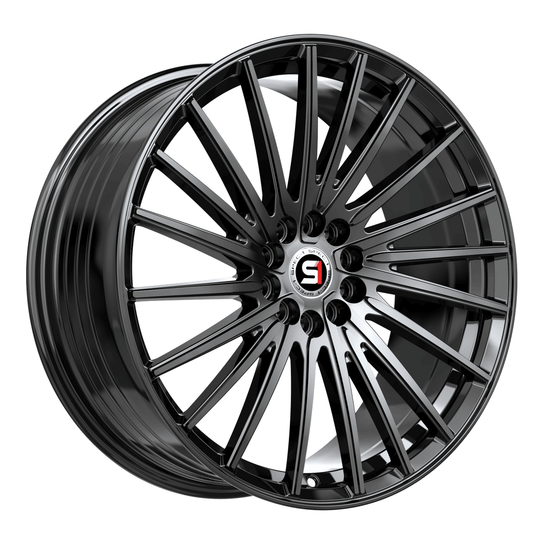 Spec-1 Racing SP-68GB 18x8 5x112 / 5x114.3 38 73.1 Gloss Black