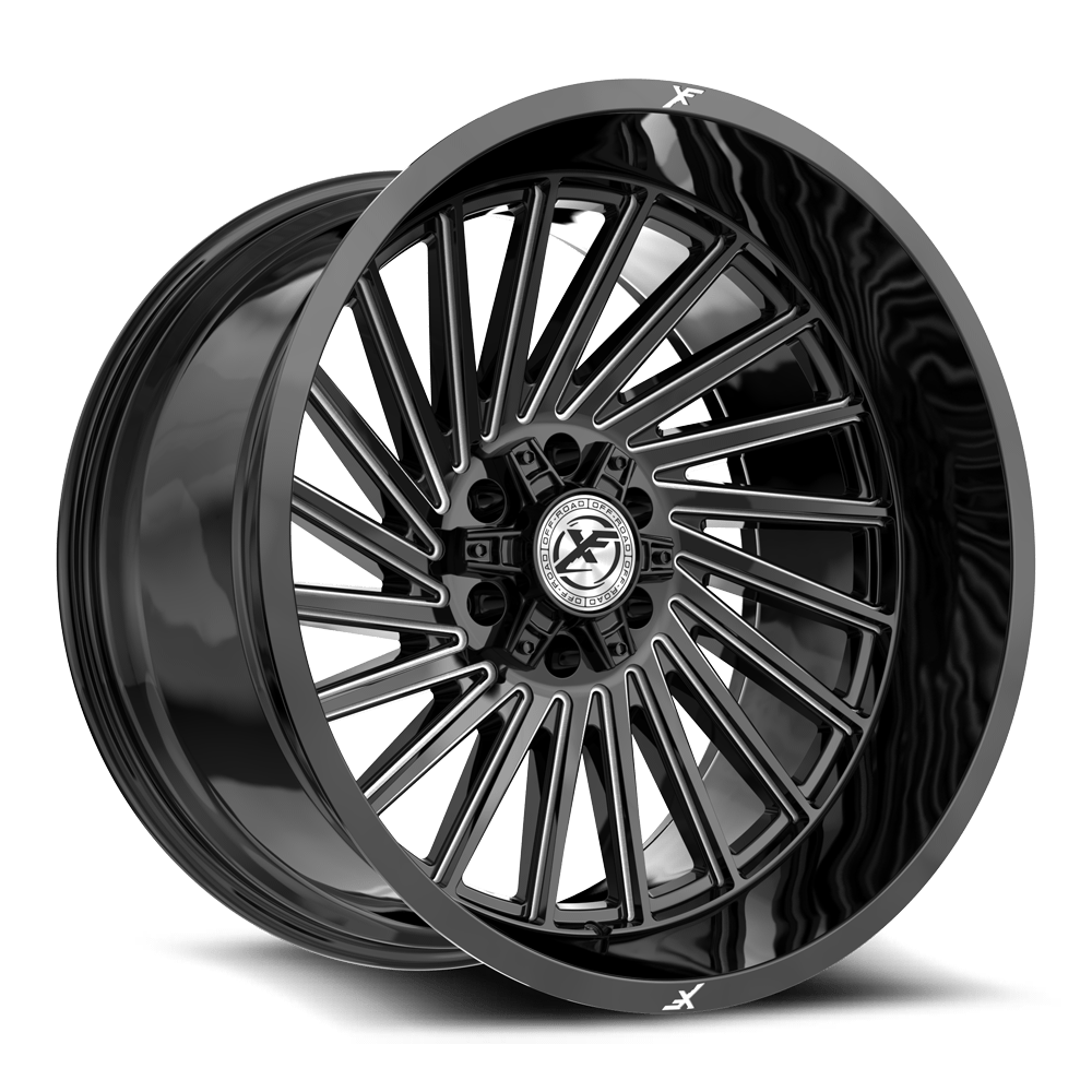 XF Offroad XF-239 20x9 6x135 / 6x139.7 0 106.4 Gloss Black Milled