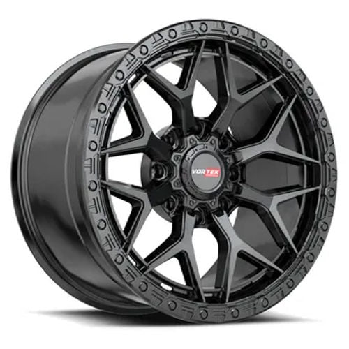 Vortek VRT-603 17x9 6x135 / 6x139.7 -12 106.1 Satin Black
