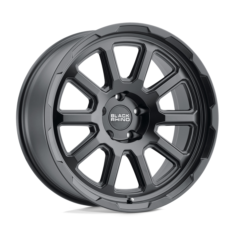Black Rhino Chase 17x9.5 6x139.7 -18 112.1 Matte Black