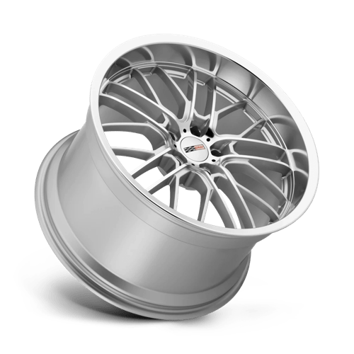 Cray Eagle 20x10.5 5x120.65 69 70.3 Argent avec visage et lèvre coupés miroir