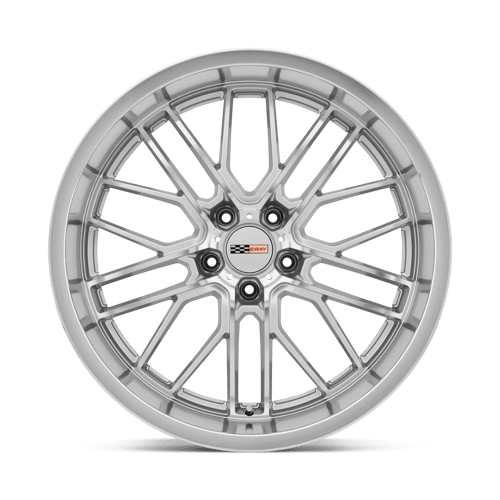 Cray Eagle 19x10.5 5x120.65 69 70.3 Argent avec visage et lèvre coupés miroir