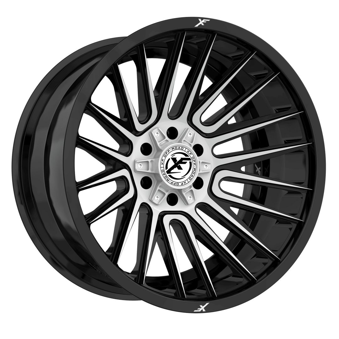XF Offroad XF-234 20x10 8x165.1 / 8x180 -12 125.2 Gloss Black Machined