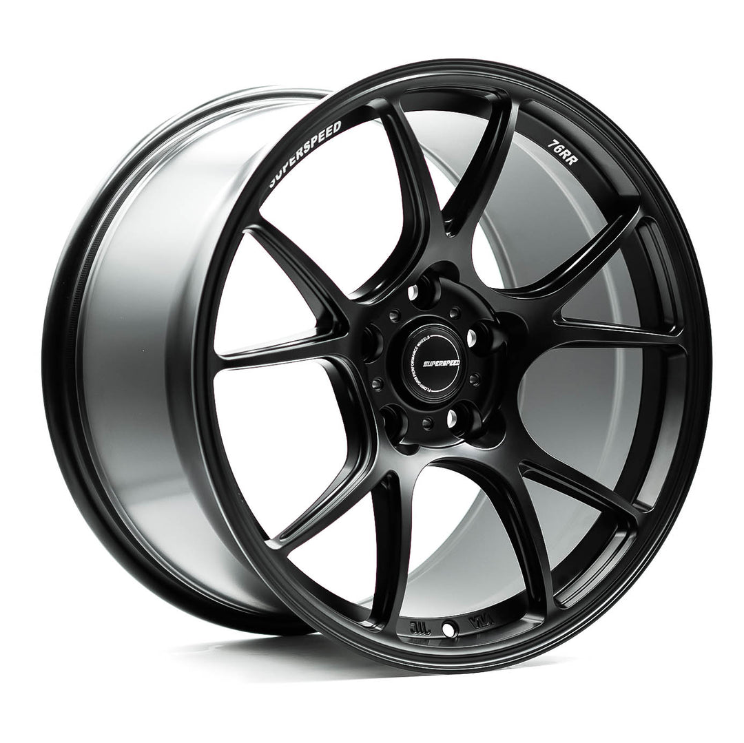 Superspeed Flow Form 76RR 18x10.5 5x120 47 64.1 Matt Black