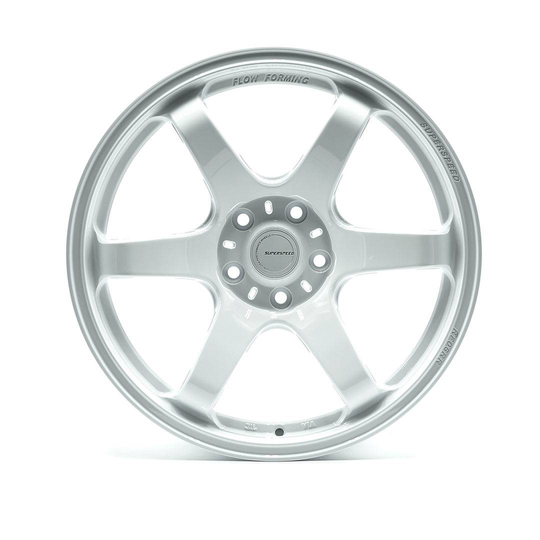 Superspeed Flow Form RF06RR 18x9.5 5x114.3 22 73.1 Speed White - Full Paint