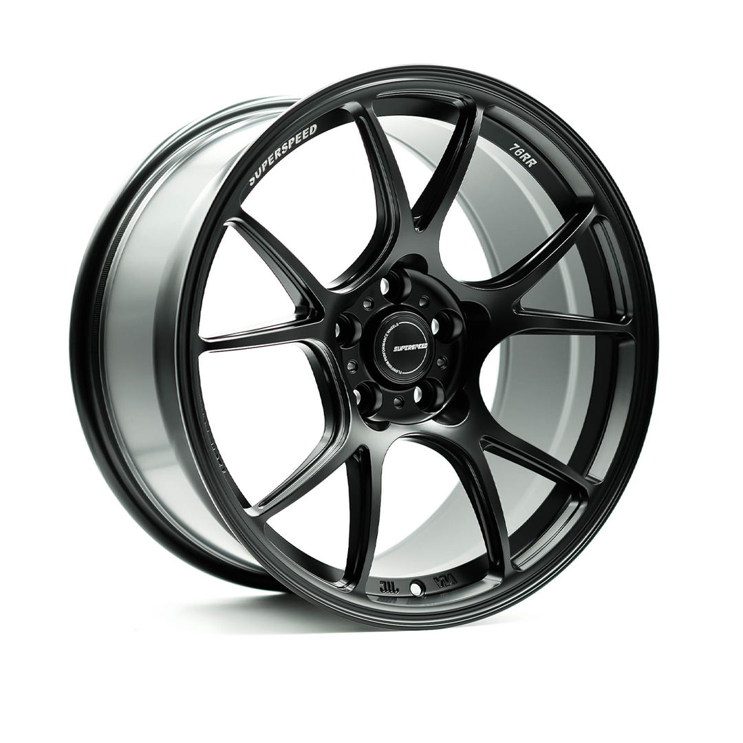 Superspeed Flow Form 76RR 18x9 5x100 42 73.1 Matt Black