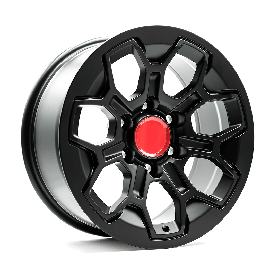 Oeplus (Oe+) Elite TT06 17x8 6x139.7 25 95.1 Matt Black
