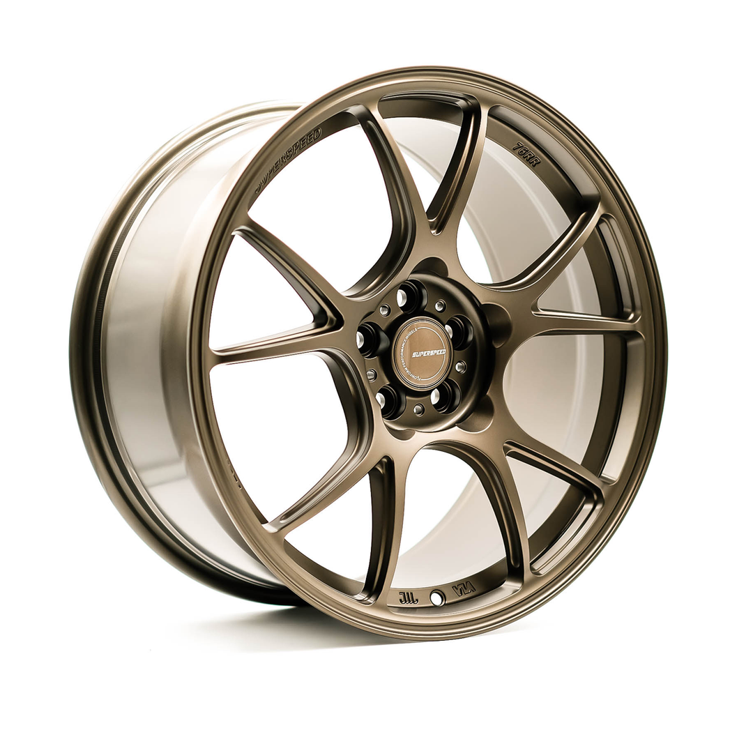Superspeed Flow Form 76RR 18x9 5x100 42 73.1 Satin Bronze