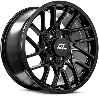 GT Offroad Aggression 17x9 8x180 12 125.2 Gloss Black