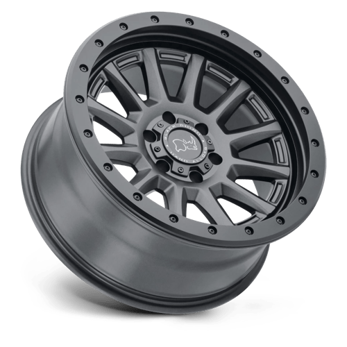 Black Rhino Dugger 20x9 5x127 -18 71.5 Gun Black