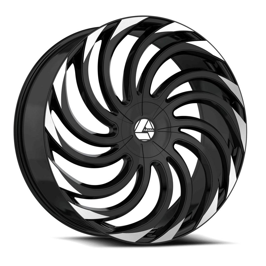 Azara AZA-534BM 22x8.5 5x114.3 / 5x120 38 74.1 Gloss Black Machined