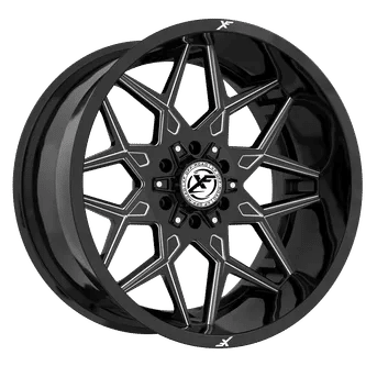 XF Offroad XF-238 18x9 6x135 / 6x139.7 12 106.4 Gloss Black Milled