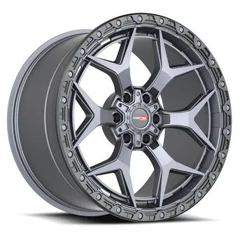 Vortek VRT-603MTB 17x9 6x135 / 6x139.7 0 106.1 Matte Titanium Black Bead Ring