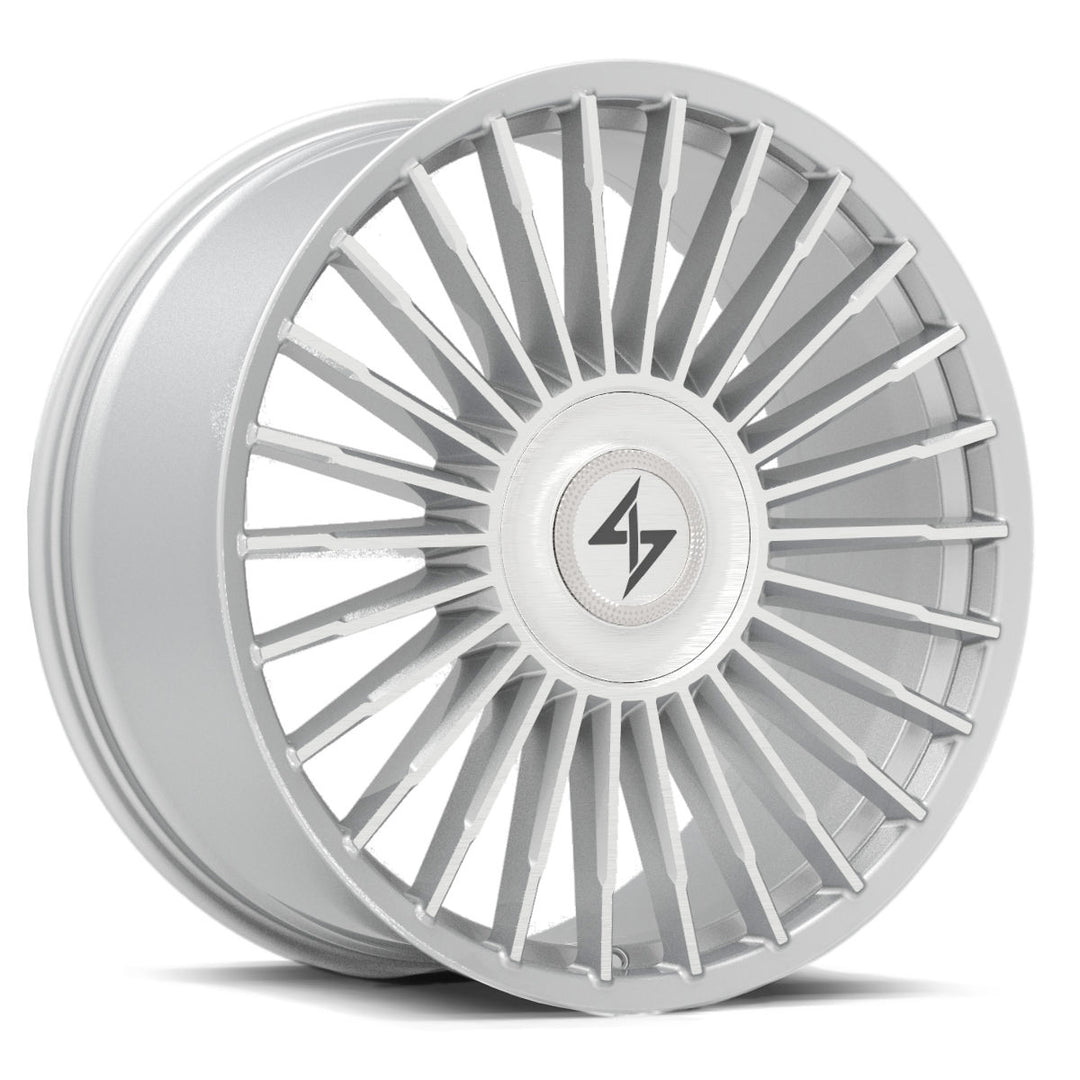 Sentali Luxx Royale 24x10 5x130 10 84.1 Brushed Silver