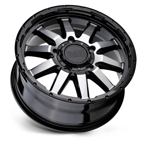 Black Rhino Excursion 17x7.5 6x139.7 35 112.1 Noir brillant avec face miroir