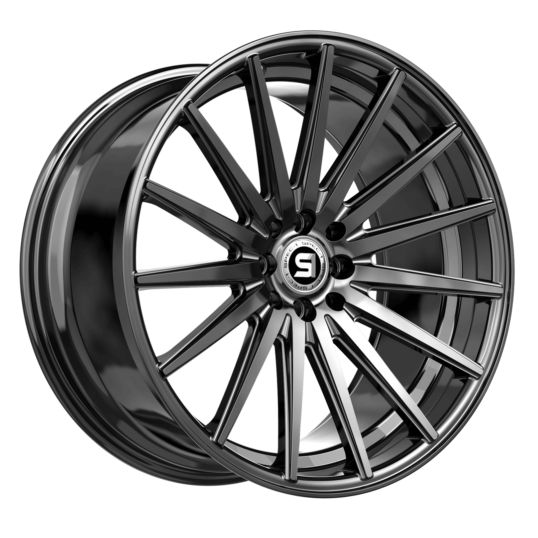 Spec-1 Racing SP-69GB 19x8.5 5x112 / 5x114.3 38 73.1 Gloss Black