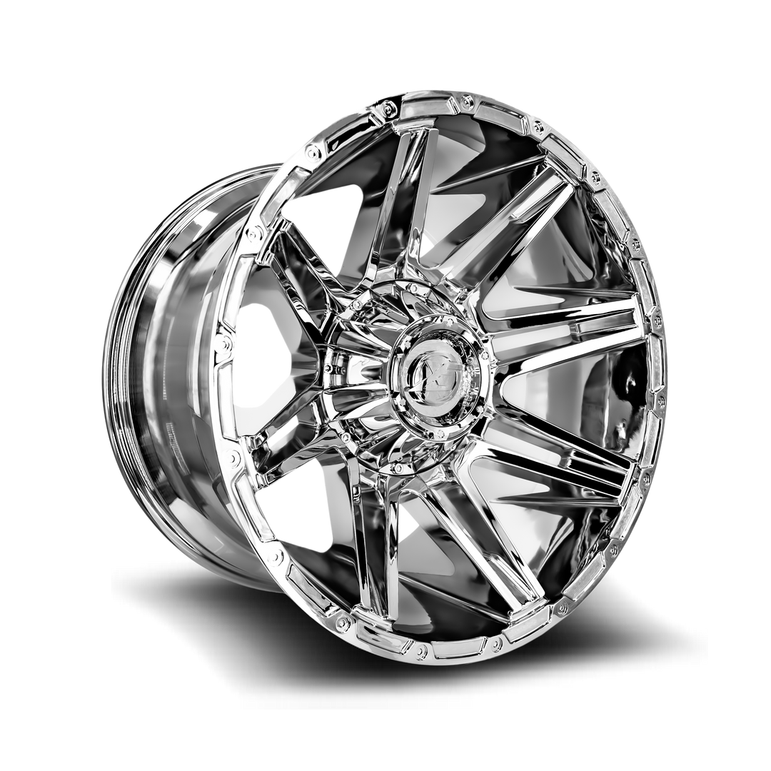 XF Offroad XF-220 20x12 8x170 / 8x165.1 -44 125.2 Chrome