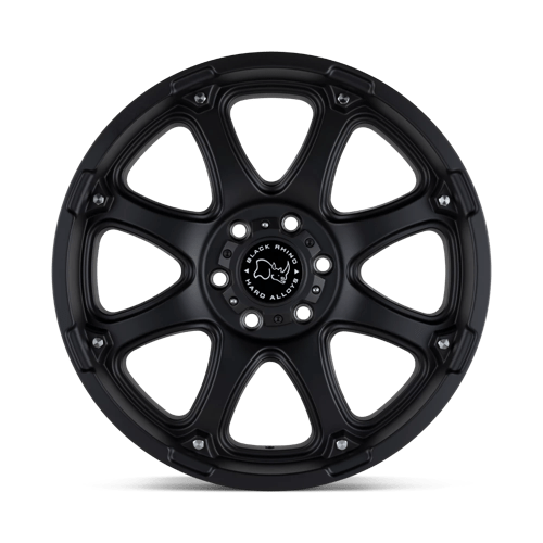 Black Rhino Glamis 18x9 6x139.7 -12 112.1 Matte Black