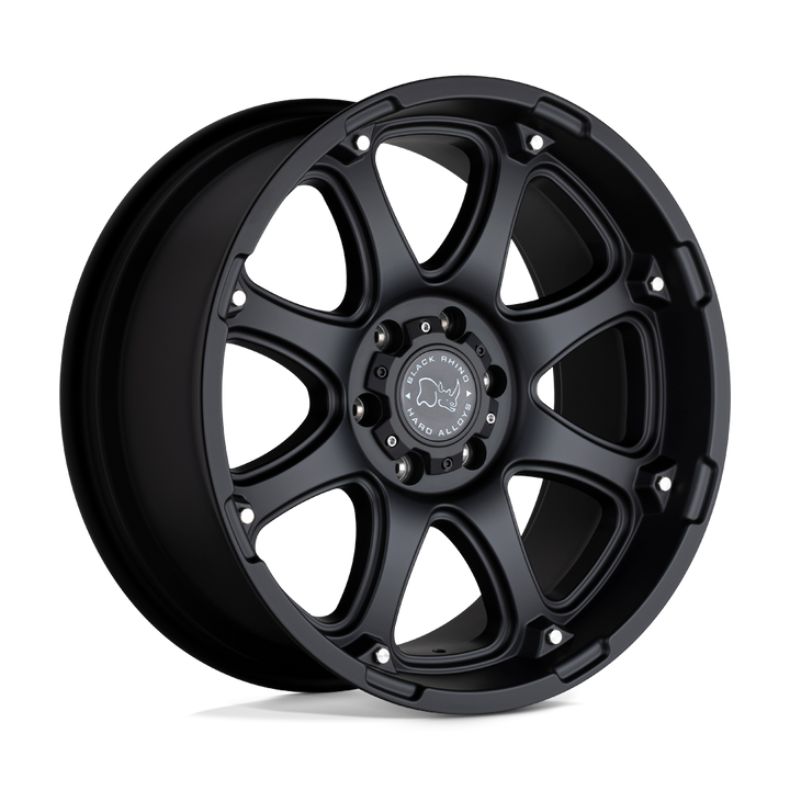 Black Rhino Glamis 18x9 8x165.1 -12 122.4 Matte Black