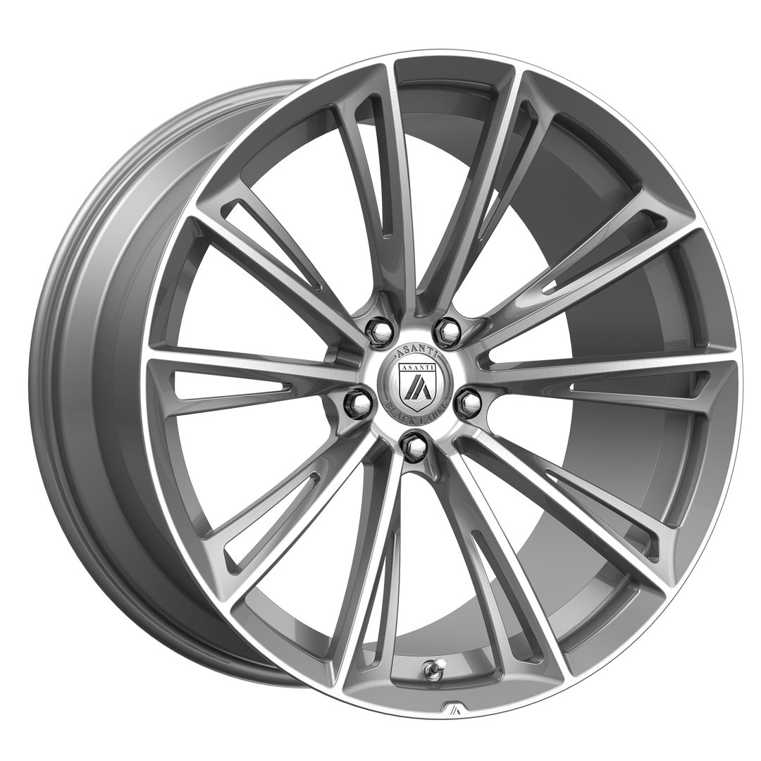 Asanti Wheels Black Label Abl30 Corona Truck 22x9 5x112 32 72.56 Titane Brossé