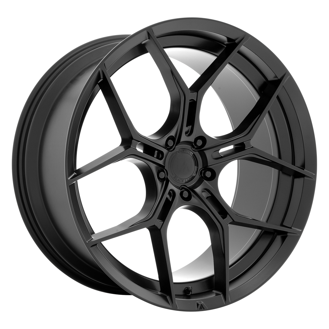 Asanti Wheels Black Label Abl-37 Monarch 22x9 5x120 38 74.1 Noir satiné
