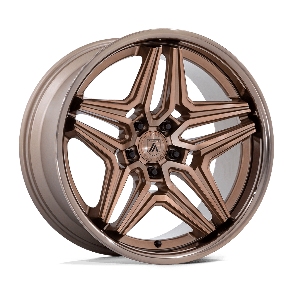 Asanti Noir Abl-46 Duke 22x9 5x120 15 74.1 Bronze Platine