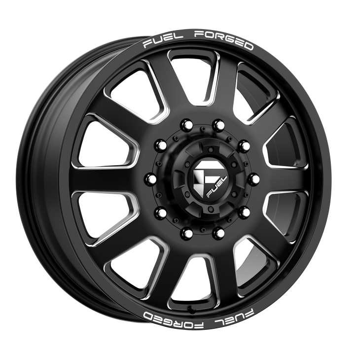 CARBURANT TOUT-TERRAIN DE09 FF09D 20X10 8X170 -24 125.1 NOIR MAT FRAISÉ