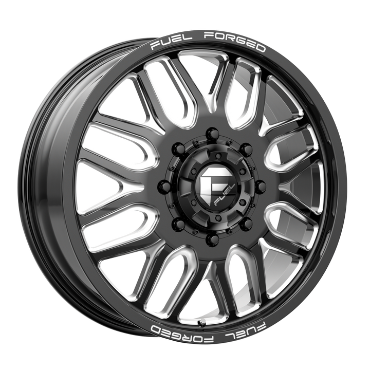 FUEL OFF-ROAD DB66 FFC66 20X8.25 10X225 -202 170.1 MATTE BLACK MILLED