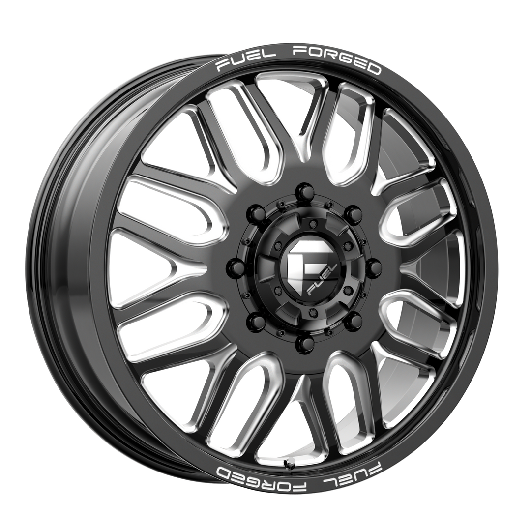 CARBURANT TOUT-TERRAIN DB66 FFC66 20X8.25 8X200 105 142 NOIR MAT FRAISÉ