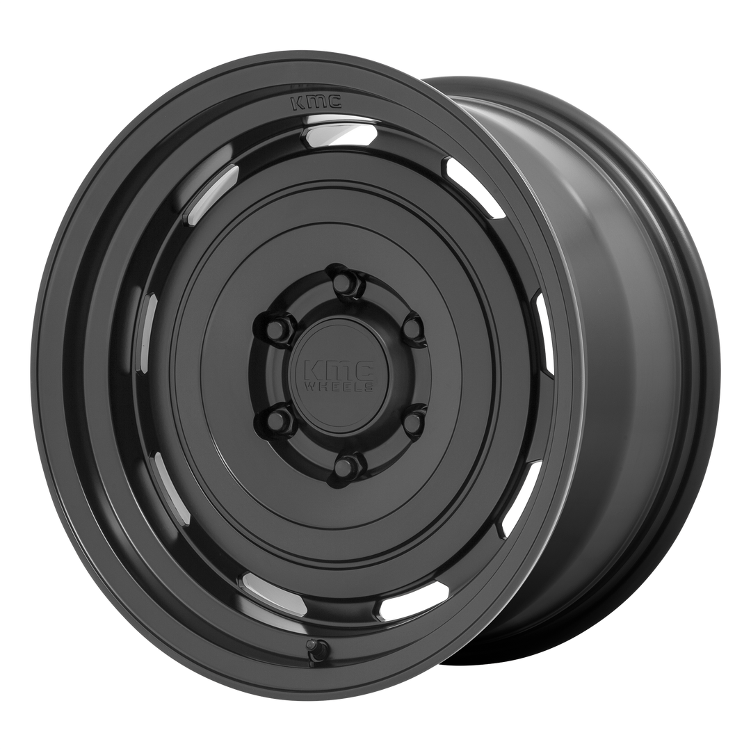 KMC Wheels Km720 Roswell 17x8.5 6x139.7 18 106.1 Satin Black