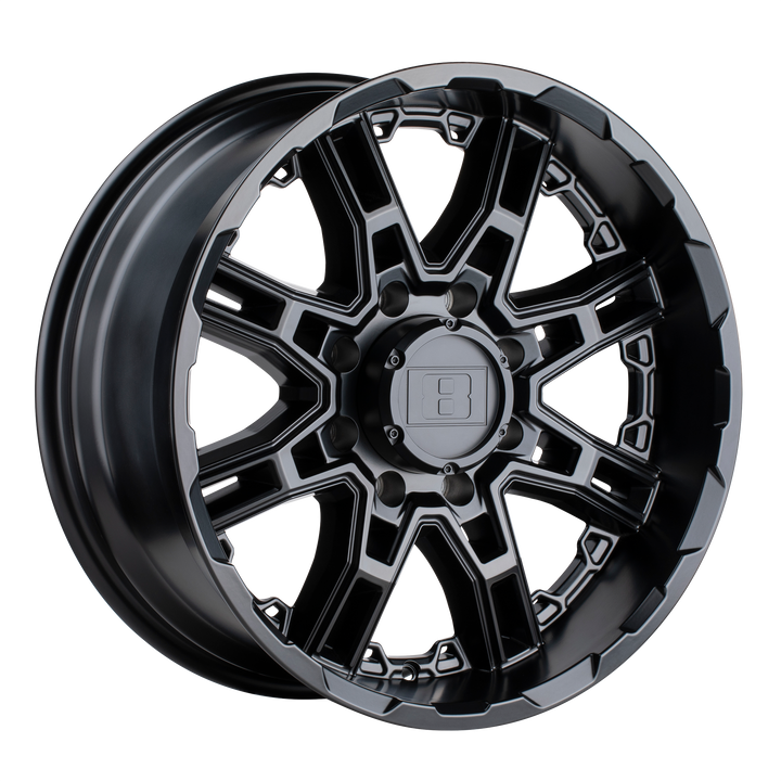 Lance-pierre niveau 8 22x11,5 8x180 -44 125,1 Noir mat