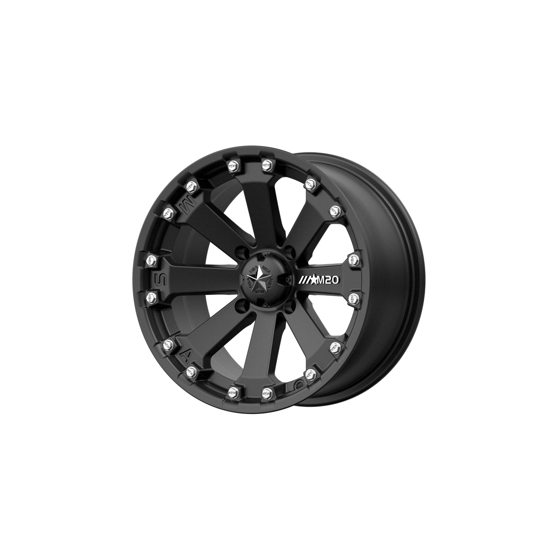 MSA Offroad Wheels M20 Kore 14x7 4x156 0 132 Satin Black