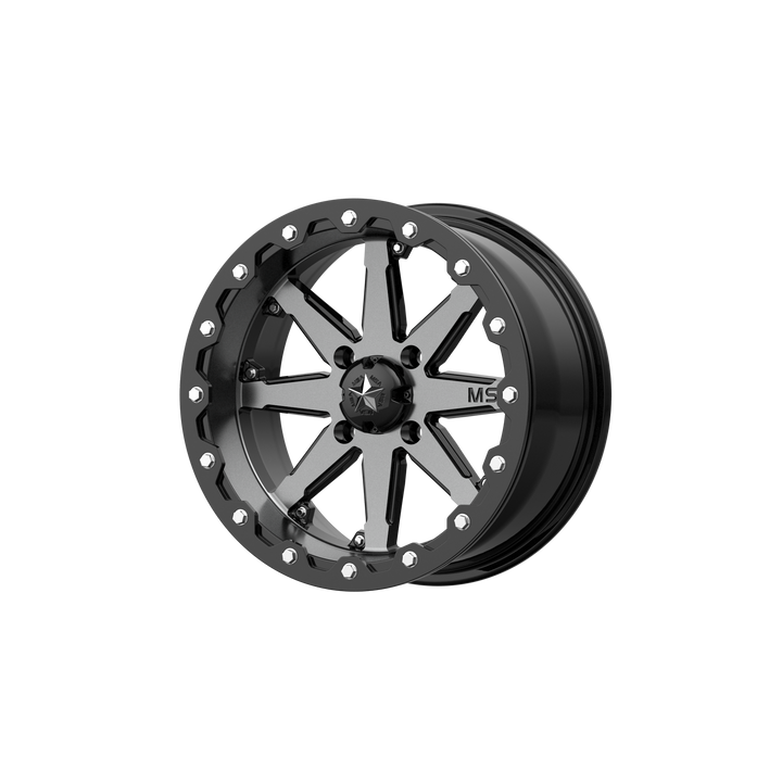 MSA Offroad Wheels M21 LOK Beadlock 14x7 4x156 0 132 Charcoal Tint