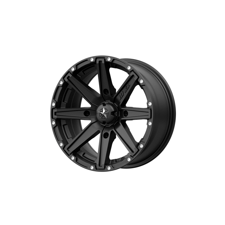 MSA Offroad Wheels M33 Clutch 14x10 4x137 0 112.1 Satin Black