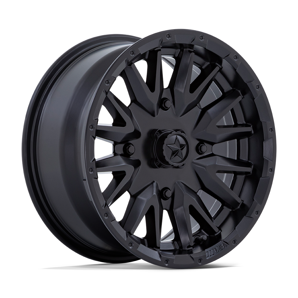 MSA Offroad Wheels M49 Creed 24x7 4x110 0 86 Matte Black