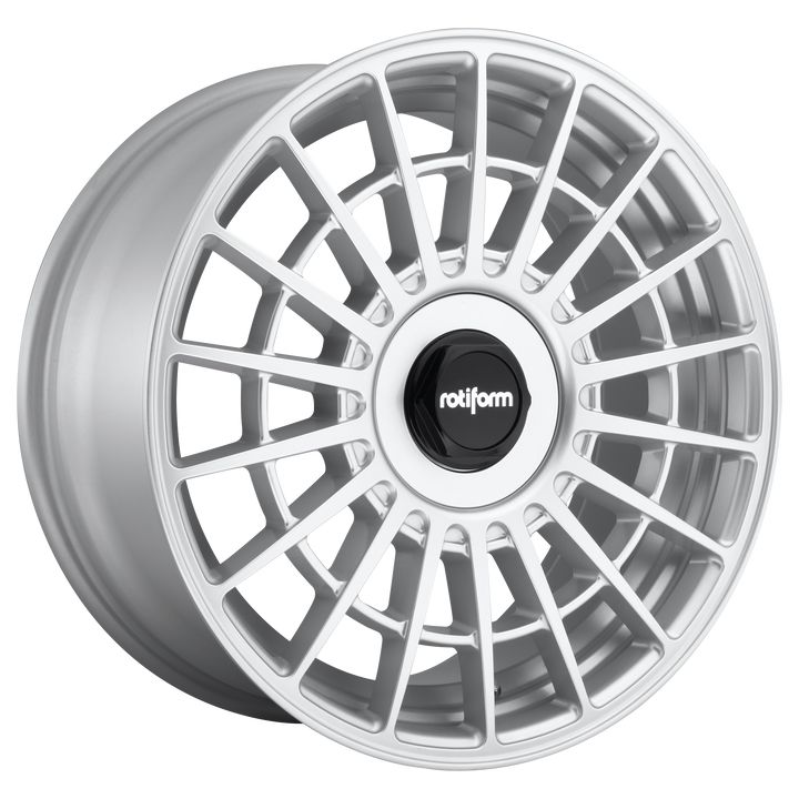 Rotiform 1pc R134 Flg 18x8.5 5x120 35 72.56 Gloss Silver