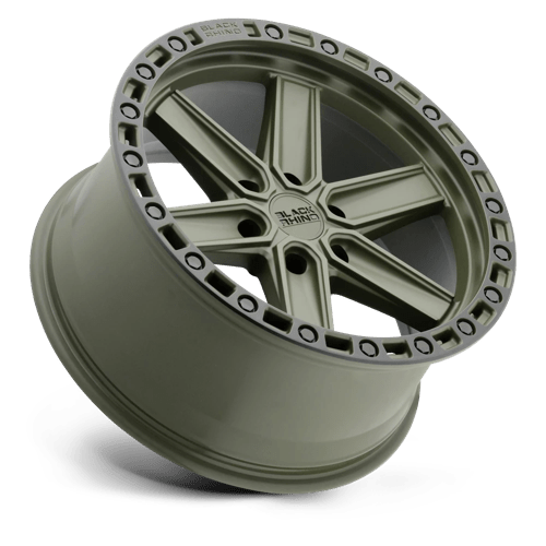 Black Rhino Henderson 17x9 6x135 0 87.1 Olive Drab Green W / Black Ring