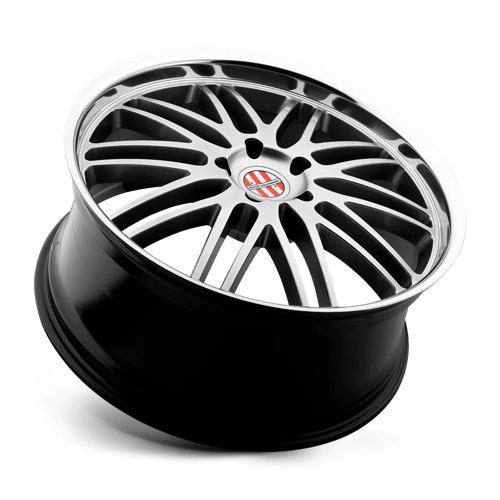 Victor Equipment Lemans 19x11 5x130 36 71.5 Gloss Black W / Mirror Cut Lip