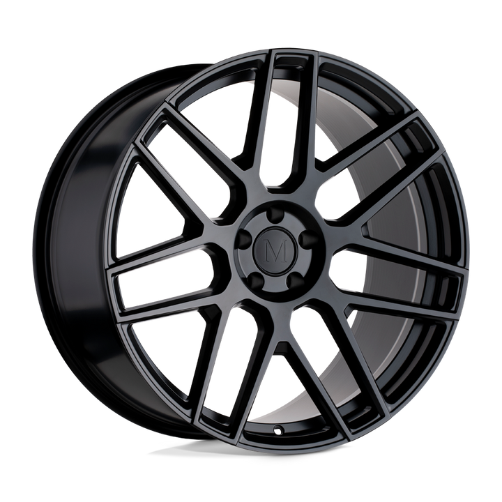 Mandrus Miglia 22x11 5x112 25 66.56 Noir Semi Brillant Rf