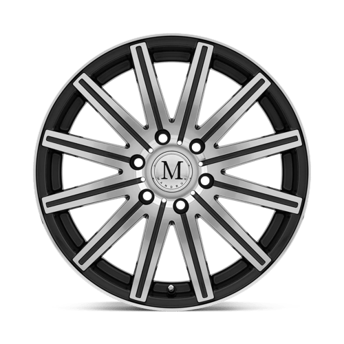 Mandrus Stark 17x7,5 6x130 52 84,1 Gunmetal avec face et lèvre coupées en miroir