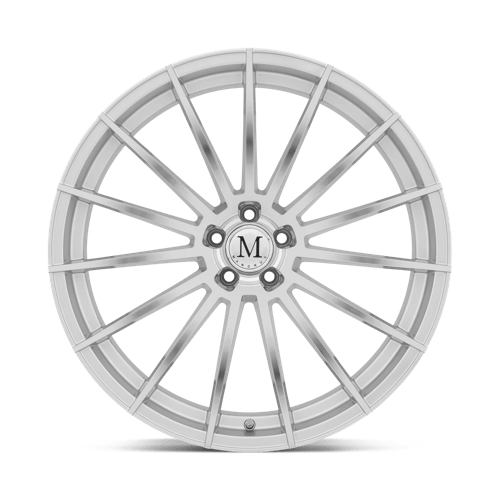 Mandrus Stirling 22x11,5 5x112 32 66,56 Argent avec face coupée en miroir