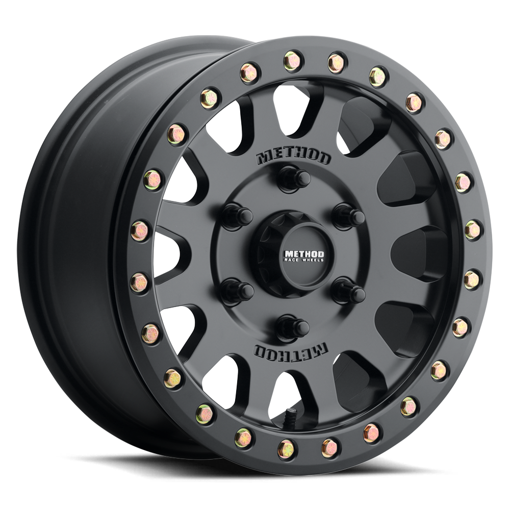 Method Race Wheels MR401 UTV Beadlock 15x7 6x139.7 38 81.8 Matte Black