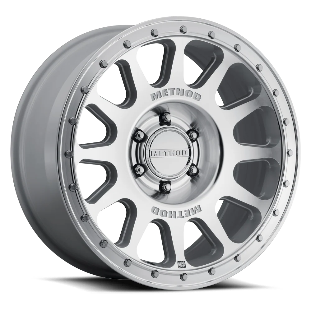 Method Race Wheels MR709 HD Bead Grip 20x9 6x139.7 12 106.25 Machined - Clear Coat