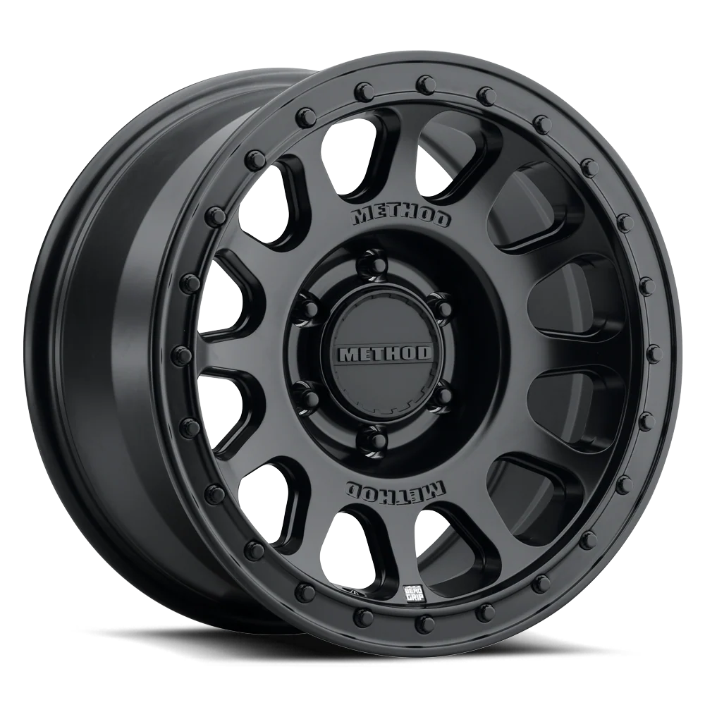Method Race Wheels MR709 HD Bead Grip 18x9 6x139.7 12 106.25 Matte Black