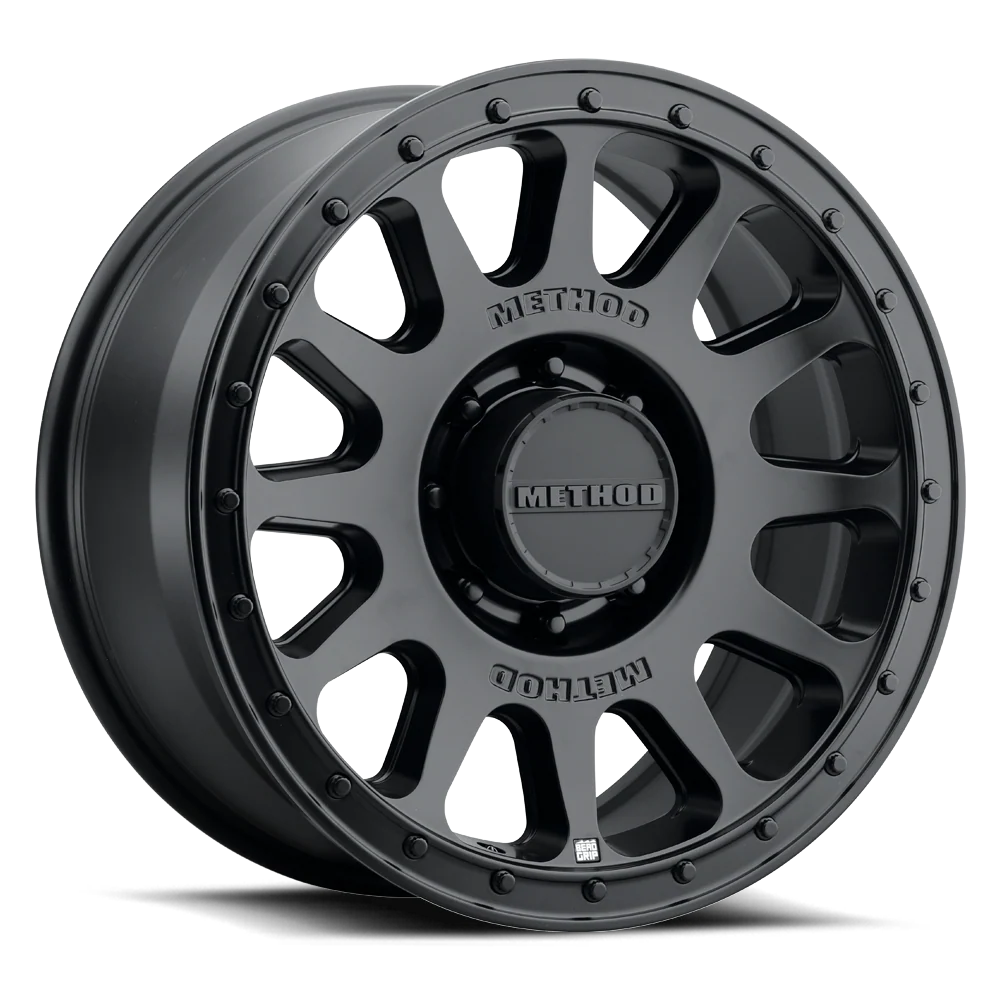 Method Race Wheels MR709 HD Bead Grip 20x9 8x180 12 124.1 Matte Black